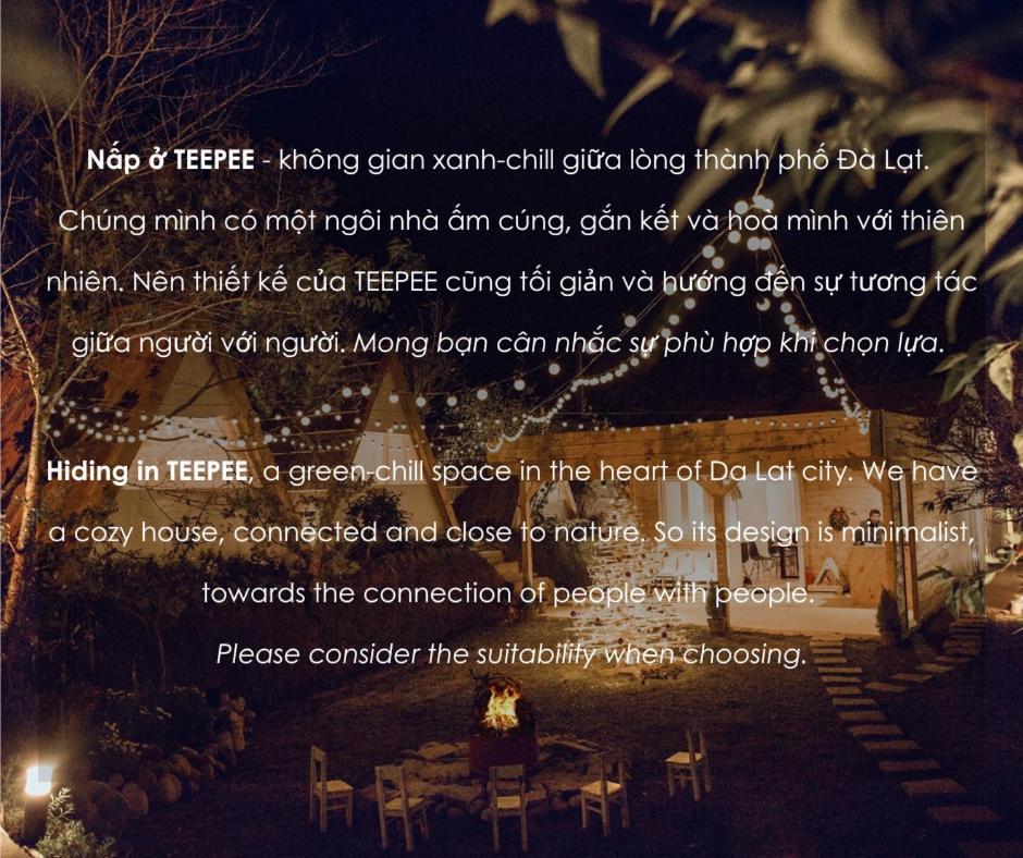 Đà Lạt TEEPEE Homestay Da Lat Exterior foto