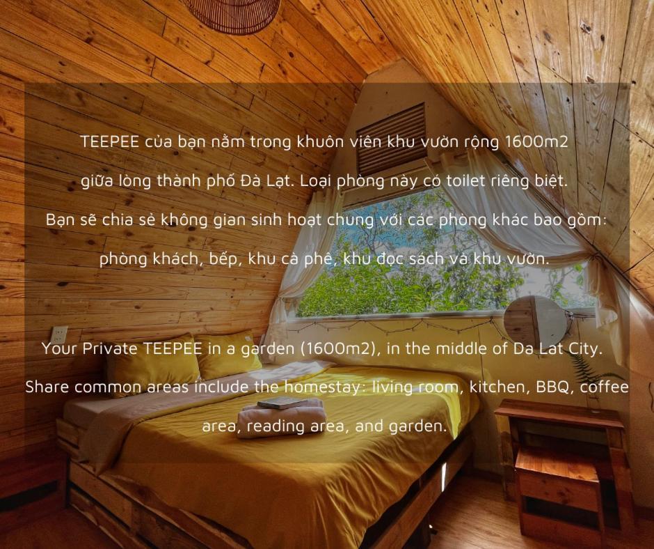 Đà Lạt TEEPEE Homestay Da Lat Exterior foto